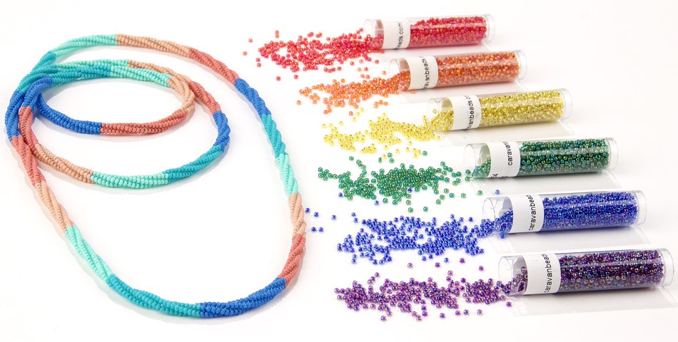 Japanese seed beads colors